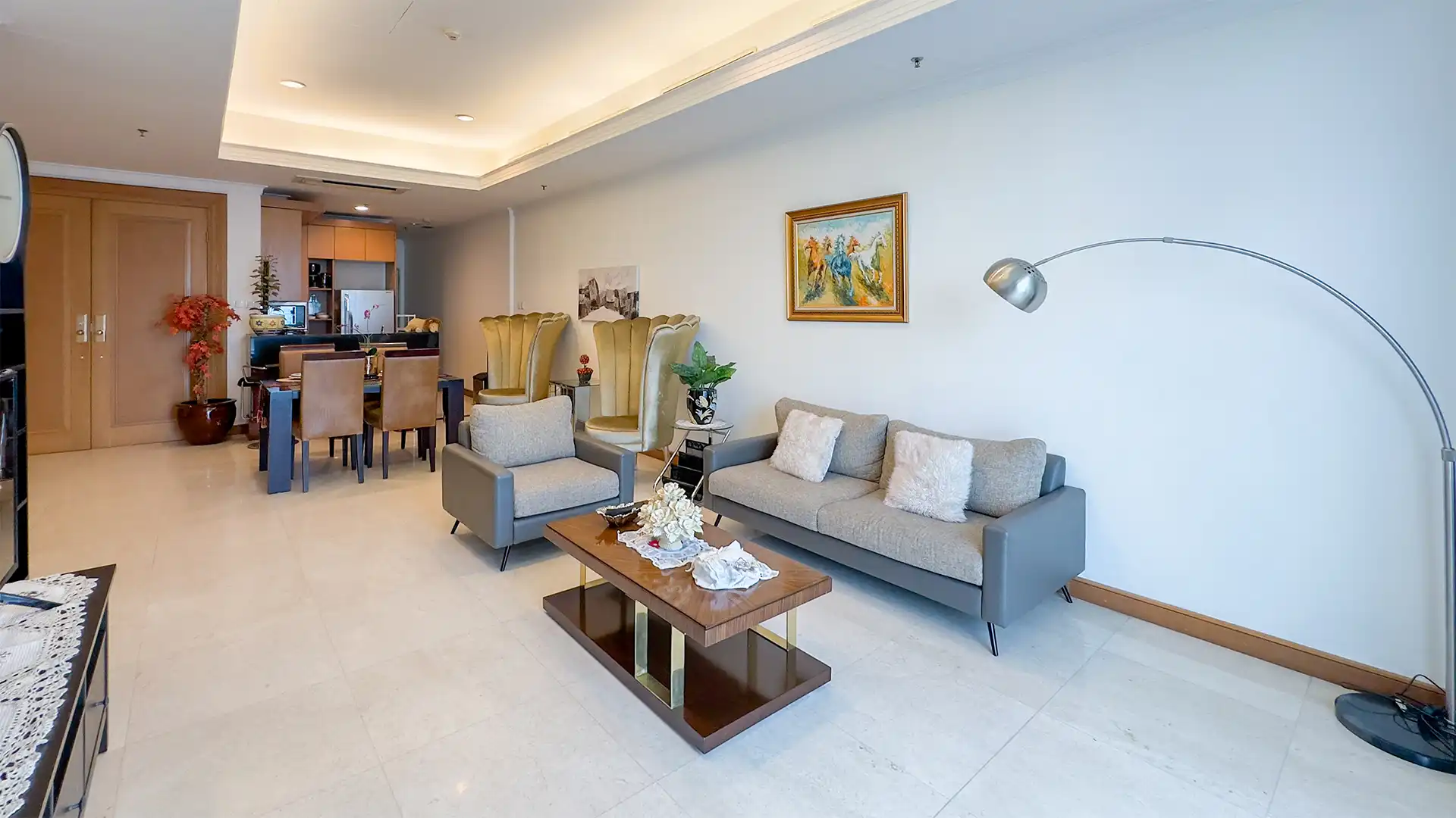KEMPINSKI-2BR-LIVING AREA SIDE ANGLE Well-Located 2BR Residence – Kempinski Private Residence