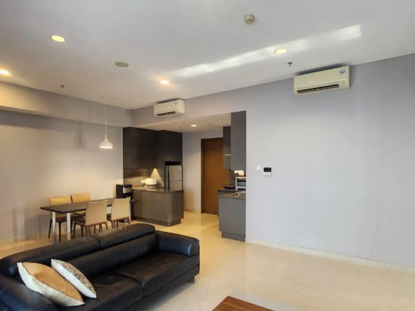 ONE PARK AVENUE-2BR-LIVING AREA SIDE VIEW