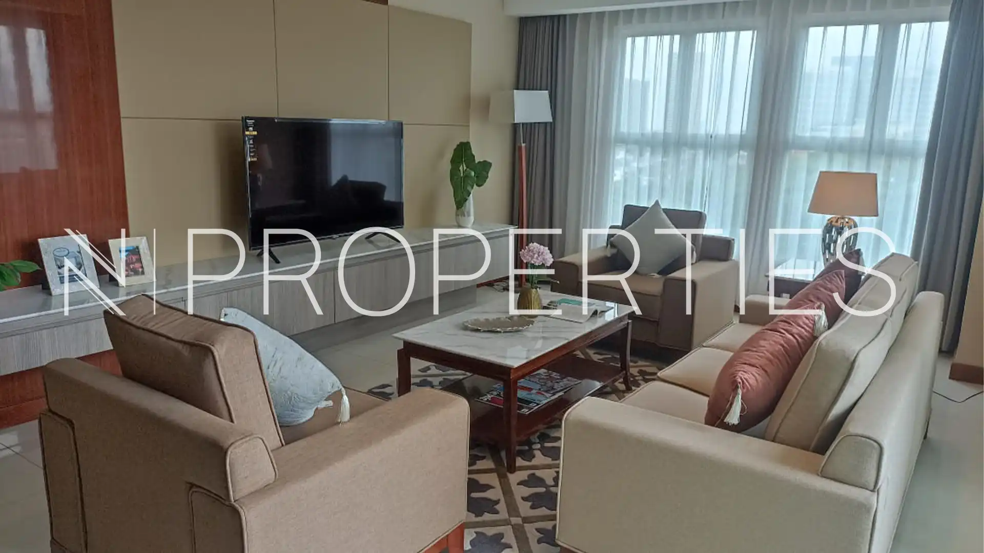 Pondok Indah Golf-3BR-Living Area