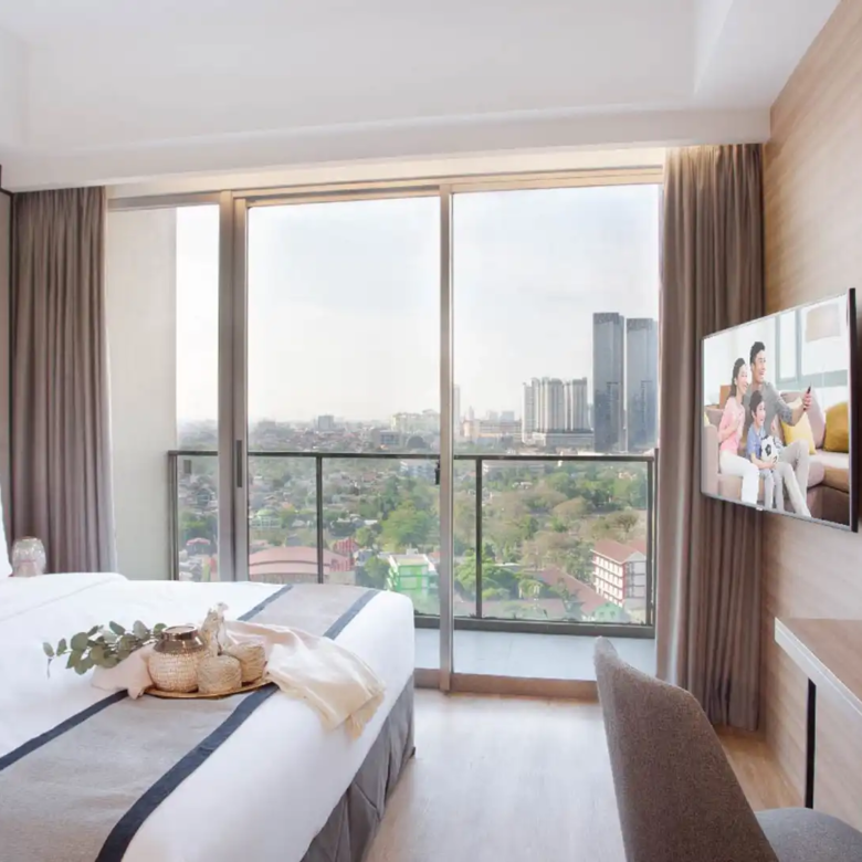 Somerset Sudirman-1BR-Bedroom