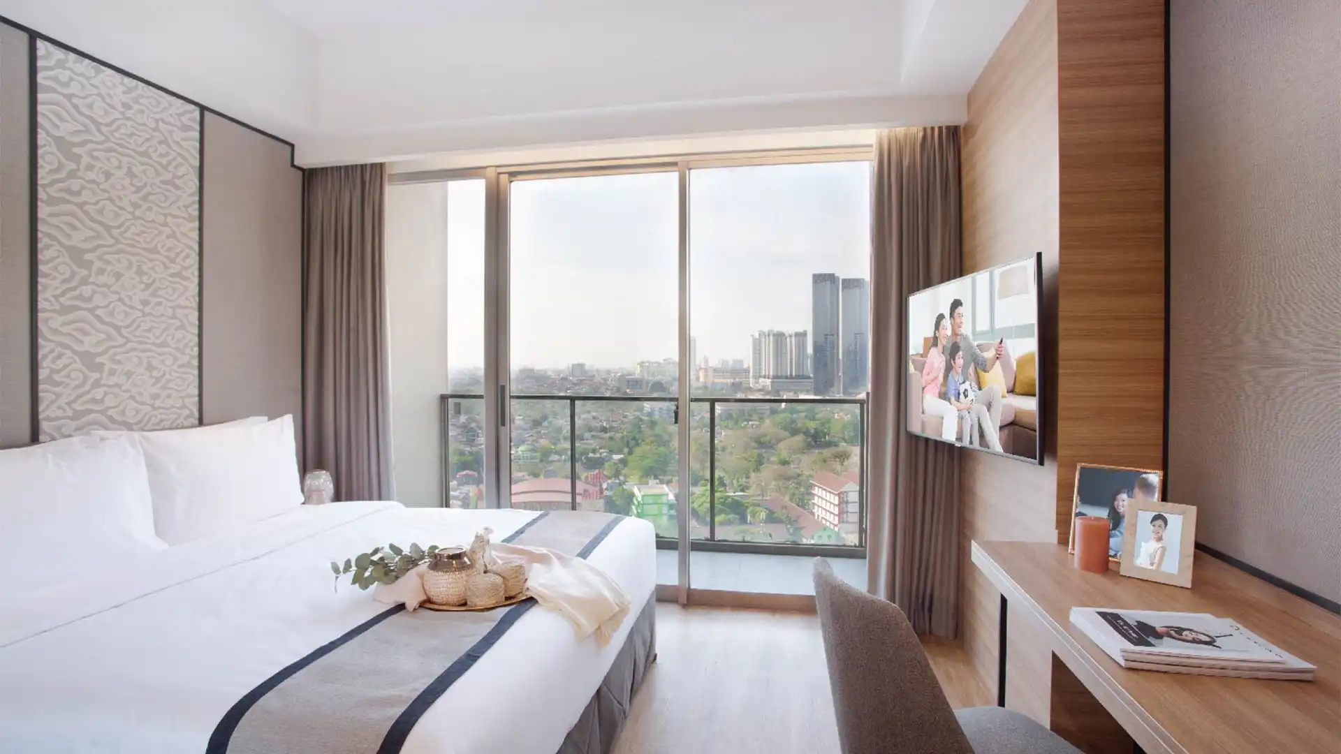 Somerset Sudirman-1BR-Bedroom