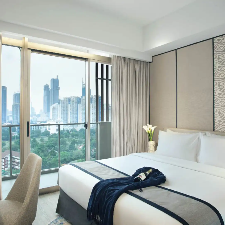 Somerset Sudirman-1BR-Bedroom