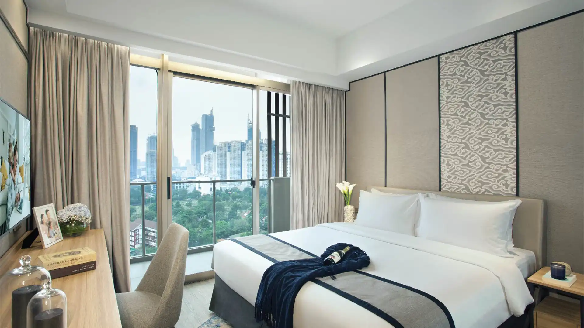 Somerset Sudirman-1BR-Bedroom