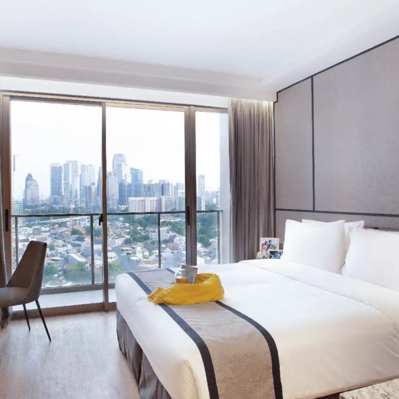 Somerset Sudirman-1BR-Bedroom
