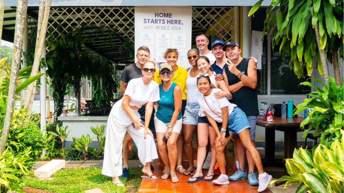 NOBLE ASIA Supports Jakarta Expat Tennis Ladder