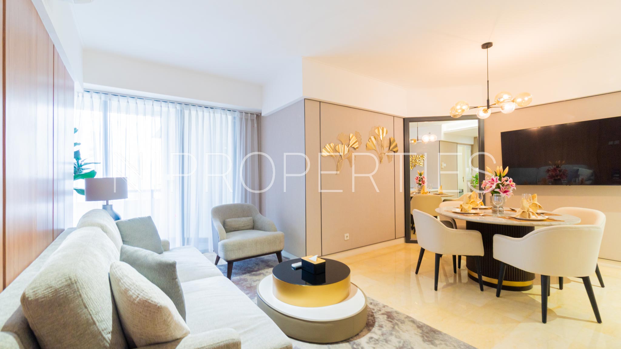 ARYADUTA SEMANGGI-2BR-LIVING AREA Aryaduta Semanggi – Modern Luxury 2BR Residence