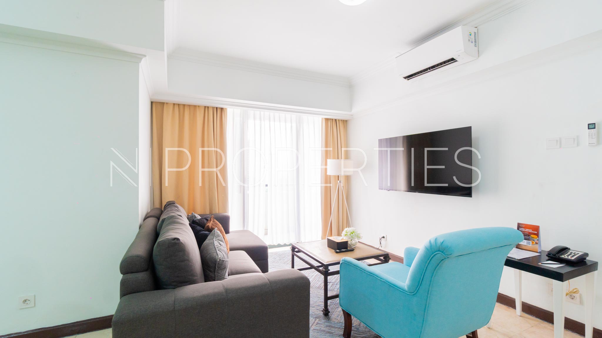 Spacious 3BR City Residence at Aryaduta