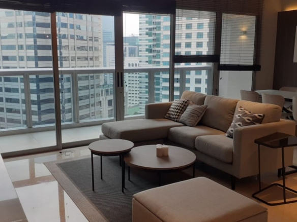 Anandamaya-2BR-Living Area with Balcony