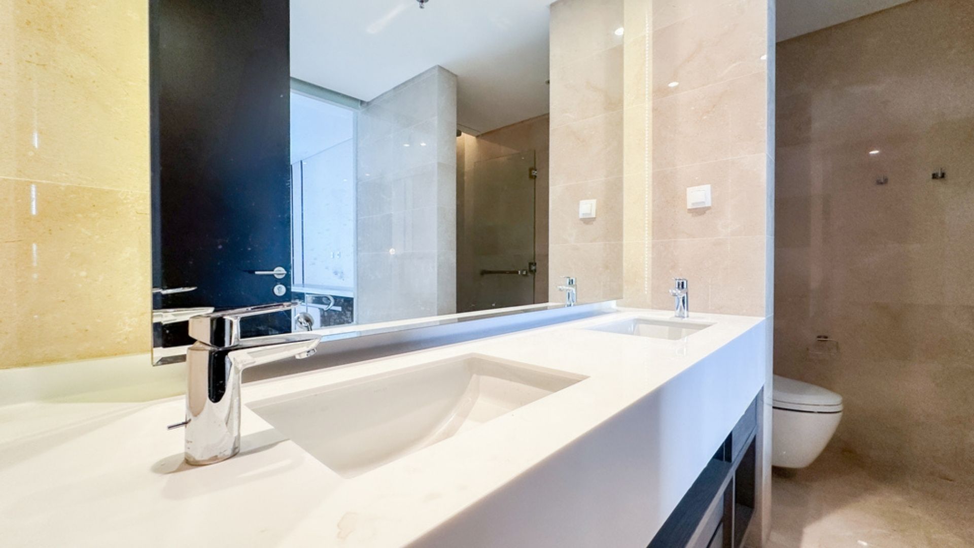 Casa Domaine-2BR-Double Sink and Toilet Smart 2BR City Apartment Designed for Executive Living at Casa Domaine