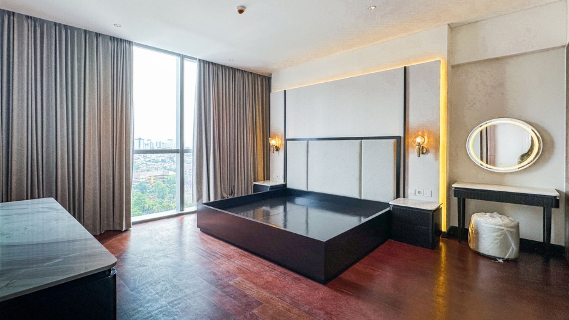 Casa Domaine-2BR-Master Bedroom Area Modern 2BR Residence for Expat Living in Jakarta CBD at Casa Domaine
