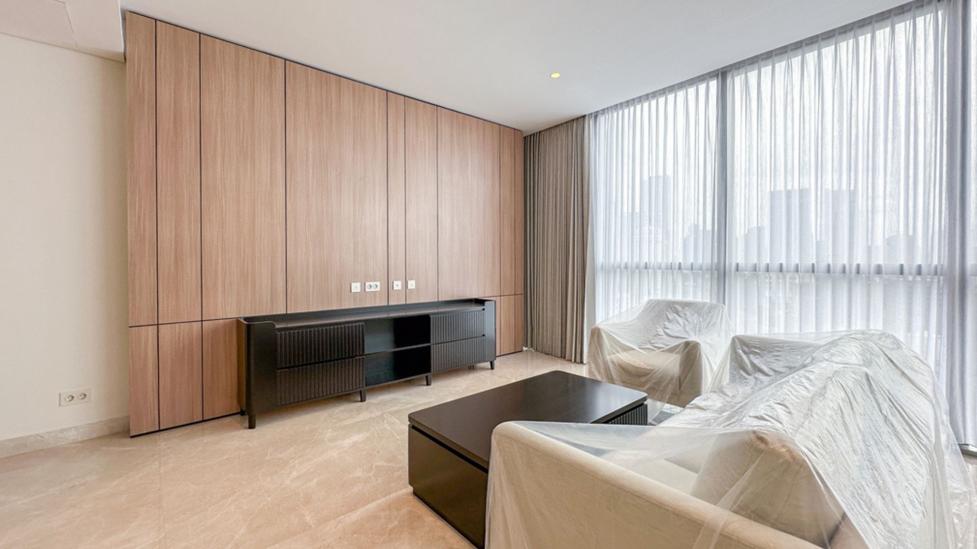 Casa Domaine-2BR-Premium Interior in Livingroom Modern 2BR Residence for Expat Living in Jakarta CBD at Casa Domaine