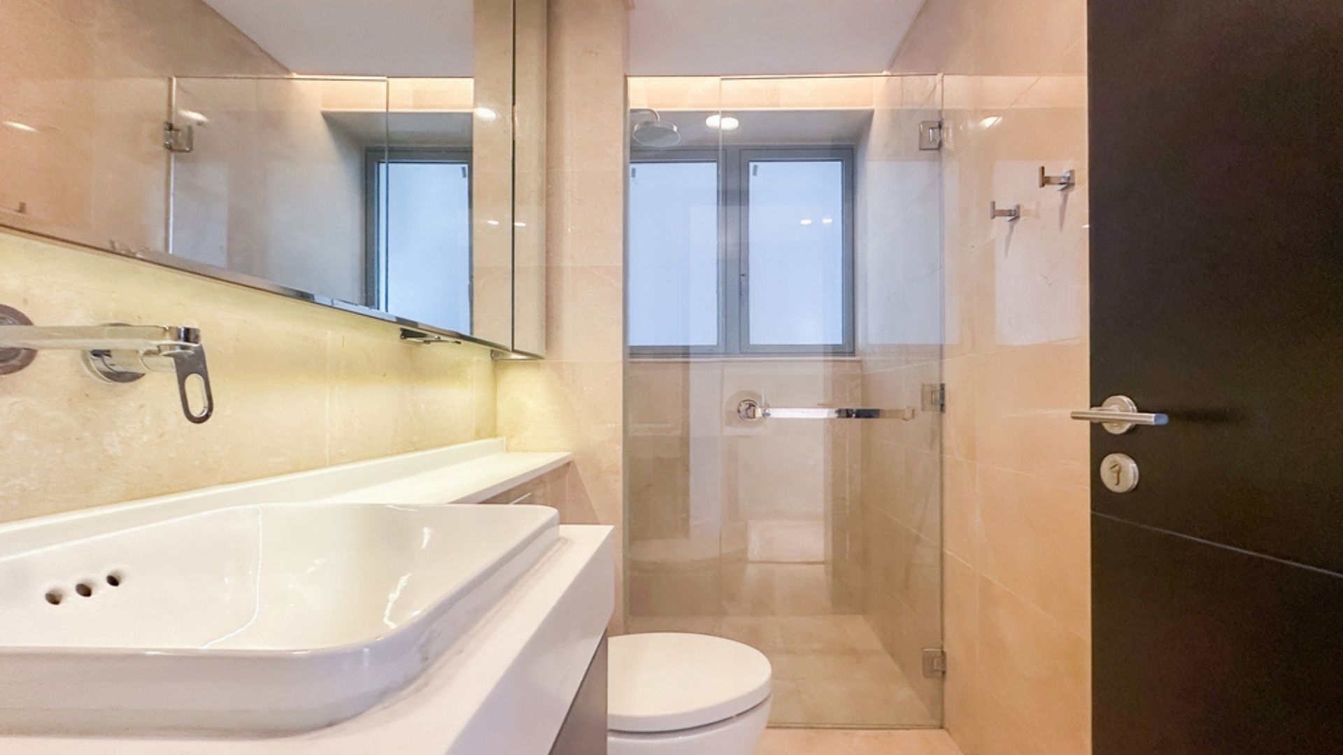 Casa Domaine-2BR-Toilet and Shower Smart 2BR City Apartment Designed for Executive Living at Casa Domaine