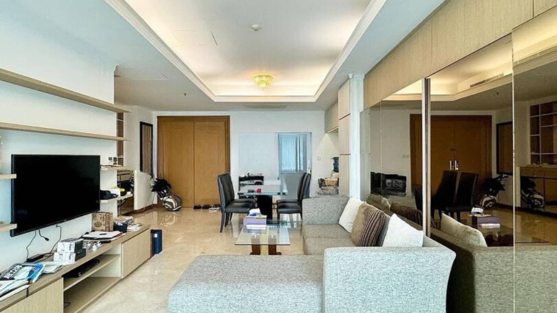 KEMPINSKI PRIVATE RESIDENCE-2BR-LIVING AND DINING AREA Kempinski Private Residence – Well-Designed 2BR