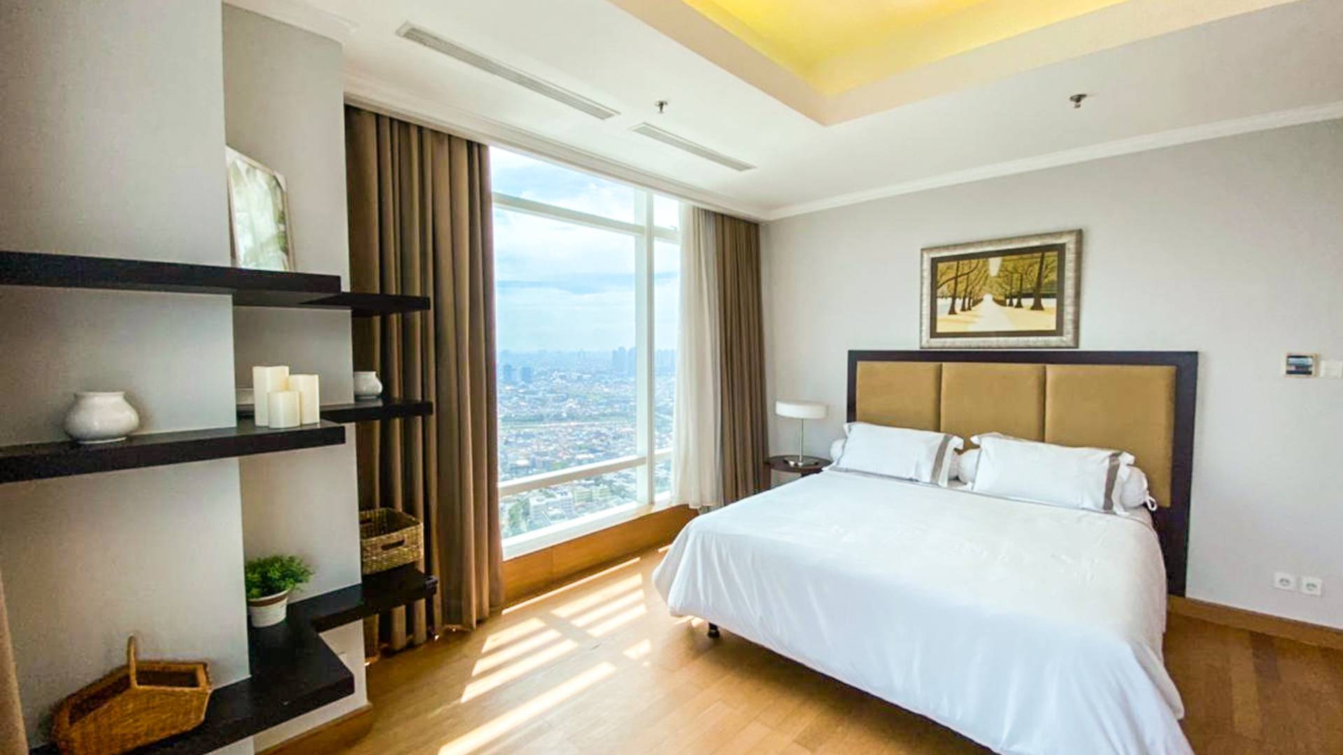 KEMPINSKI PRIVATE RESIDENCE-2BR-MASTER BEDROOM WITH A WINDOW Kempinski Private Residence – Comfortable Luxury 2BR