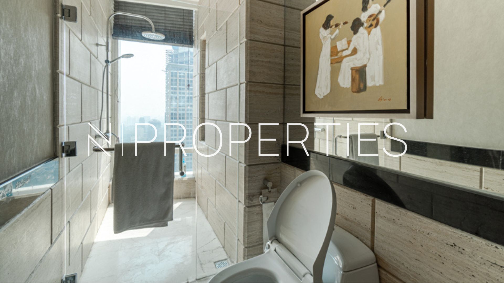 Kempinski 46F – Bathroom 2 Prestigious Family Residence at Kempinski Private Residence 4BR with Exceptional Space at Bundaran HI