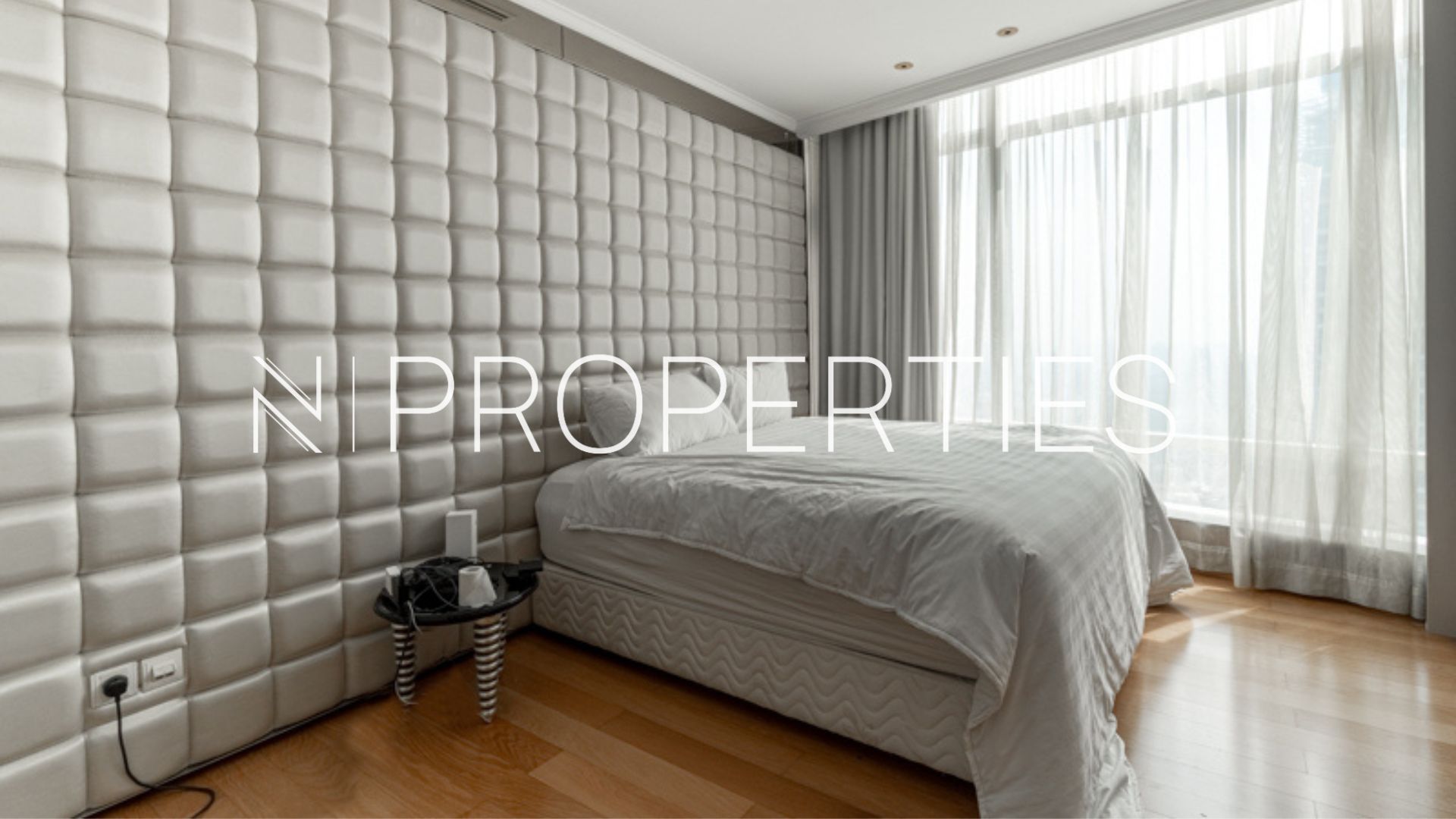 Kempinski 46F – Second bedroom Prestigious Family Residence at Kempinski Private Residence 4BR with Exceptional Space at Bundaran HI