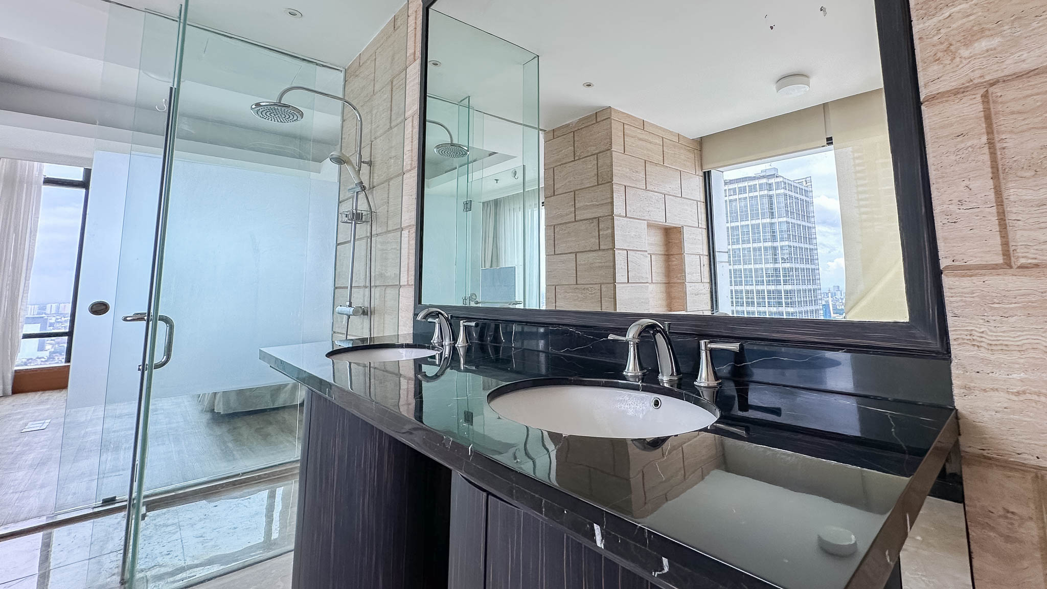Kempinski Private Residence-2BR-Bathroom sink A Rare Large-Scale Apartment for Refined City Living – Kempinski Private Residence 4BR