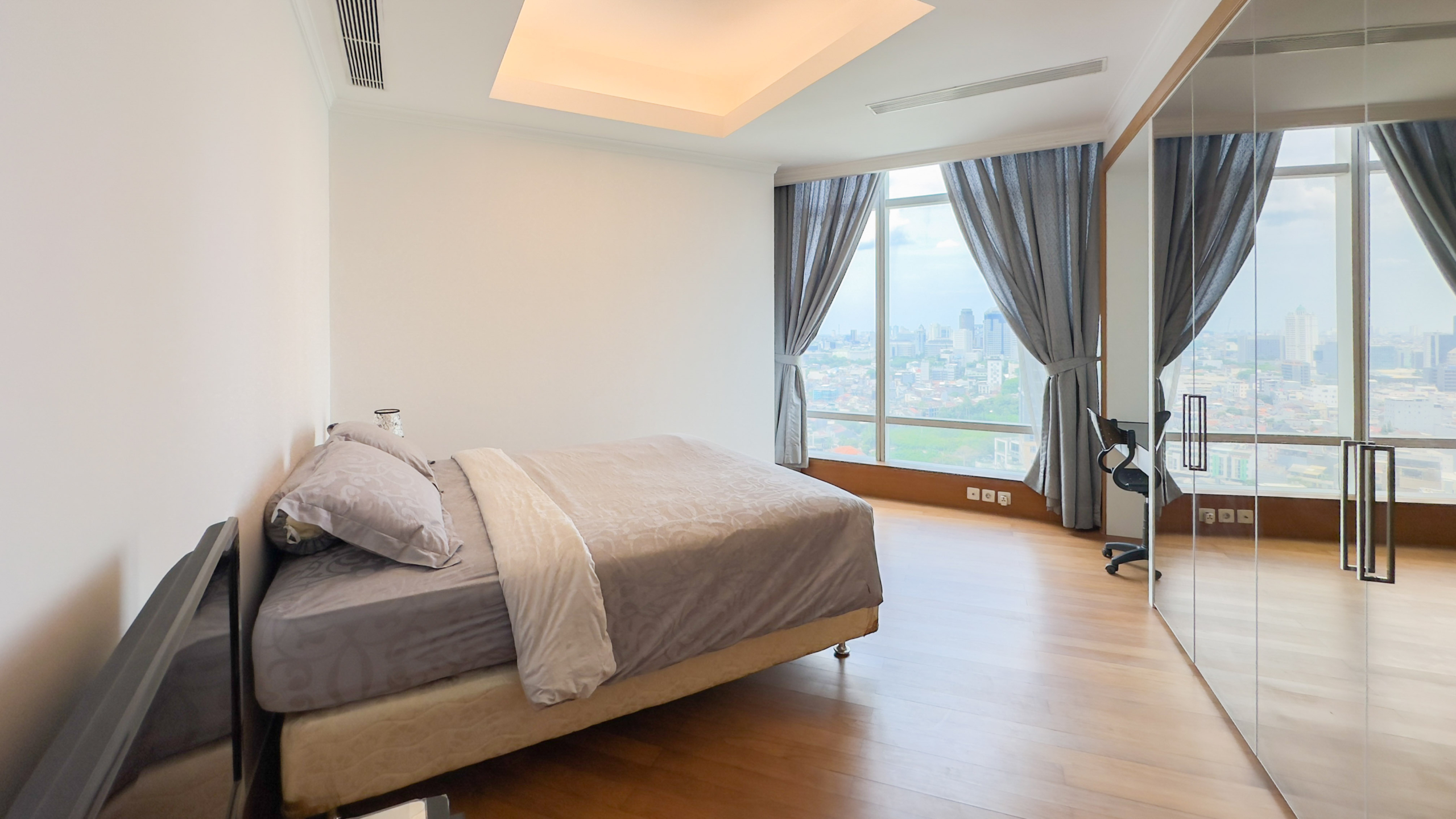 Kempinski Private Residence-2BR-Bedroom window Spacious Two-Bedroom Kempinski Private Residence Residence for Discerning Urban Livin