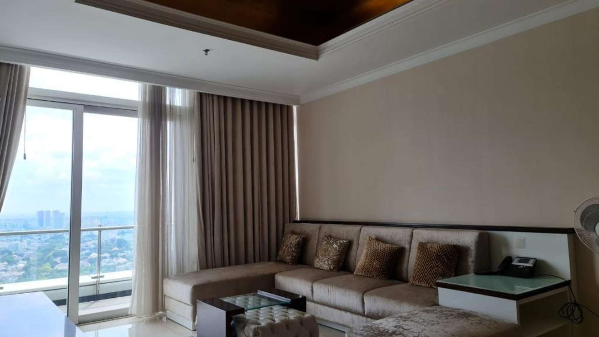 Kempinski Private Residence-2BR-Living Room 3 Refined Urban Living with Direct Mall Grand Indonesia Connectivity – Kempinski Private Residence