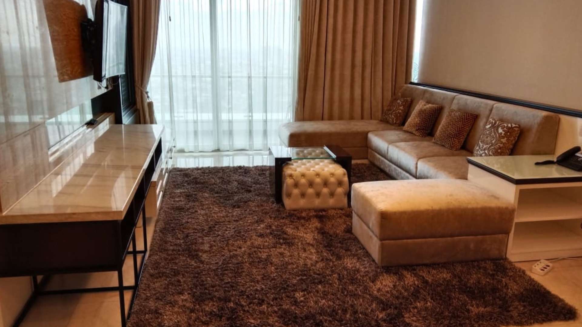 Kempinski Private Residence-2BR-Living Room Refined Urban Living with Direct Mall Grand Indonesia Connectivity – Kempinski Private Residence