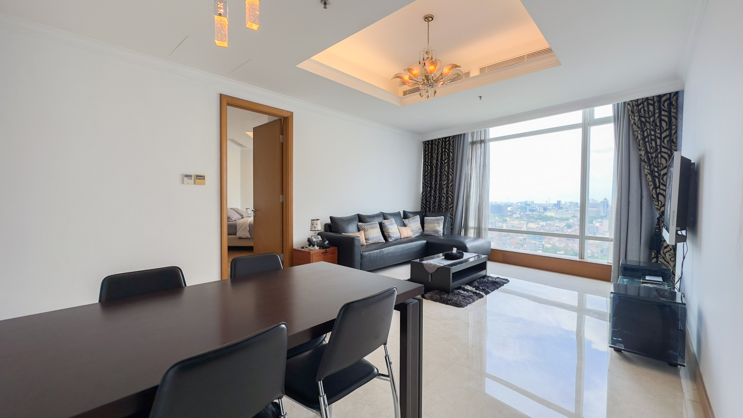 Kempinski Private Residence-2BR-Living room Spacious Two-Bedroom Kempinski Private Residence Residence for Discerning Urban Livin