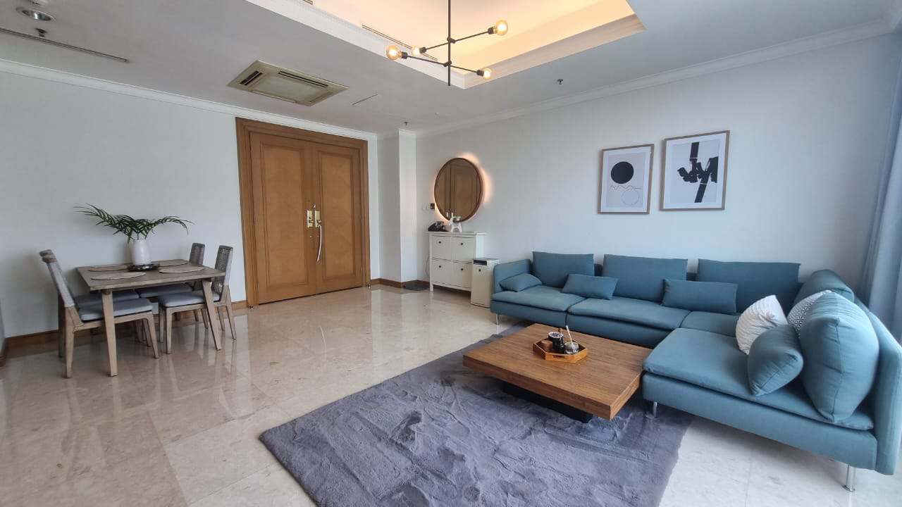 Kempinski Private Residence-2BR-Living room furniture Kempinski Private Residence – Modern Elegant 2BR