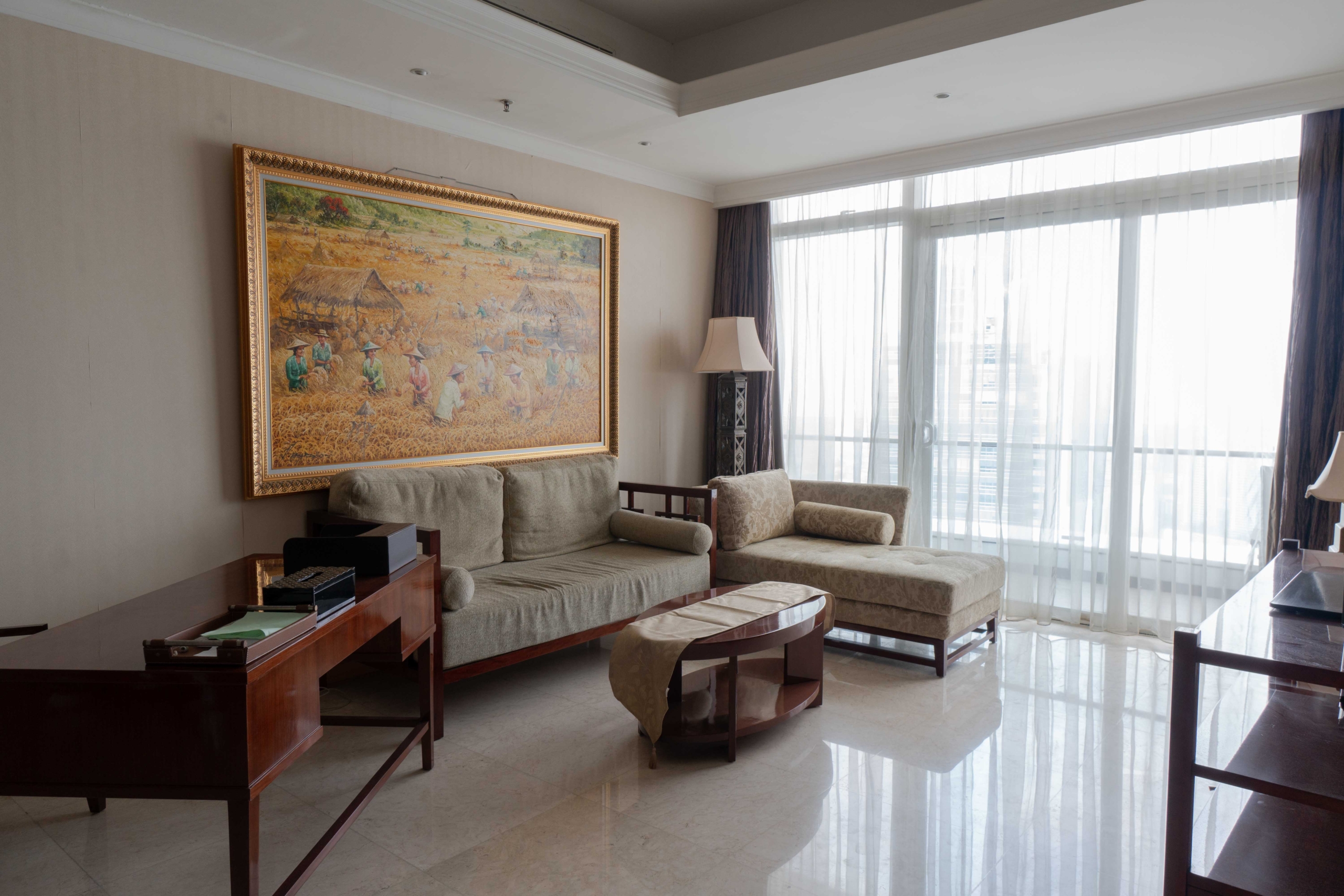 Kempinski Private Residence-2BR-Living room view Kempinski Private Residence – Prime 2BR
