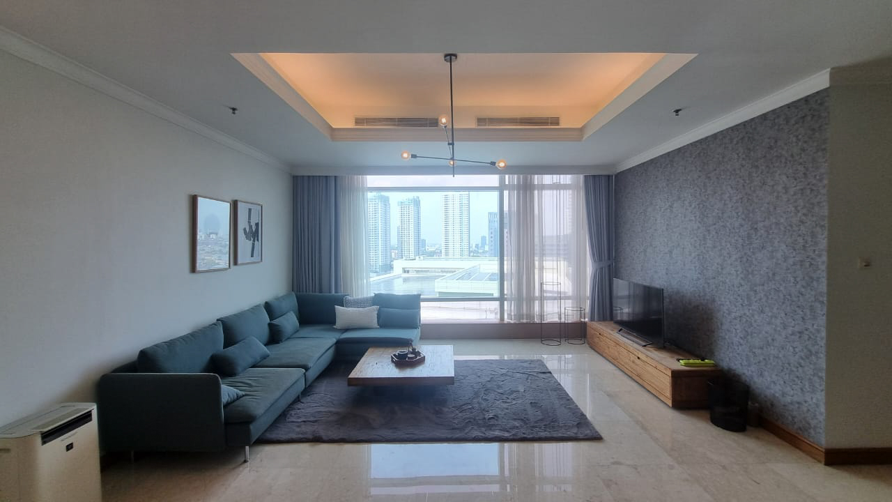 Kempinski Private Residence-2BR-Living room view Kempinski Private Residence – Modern Elegant 2BR