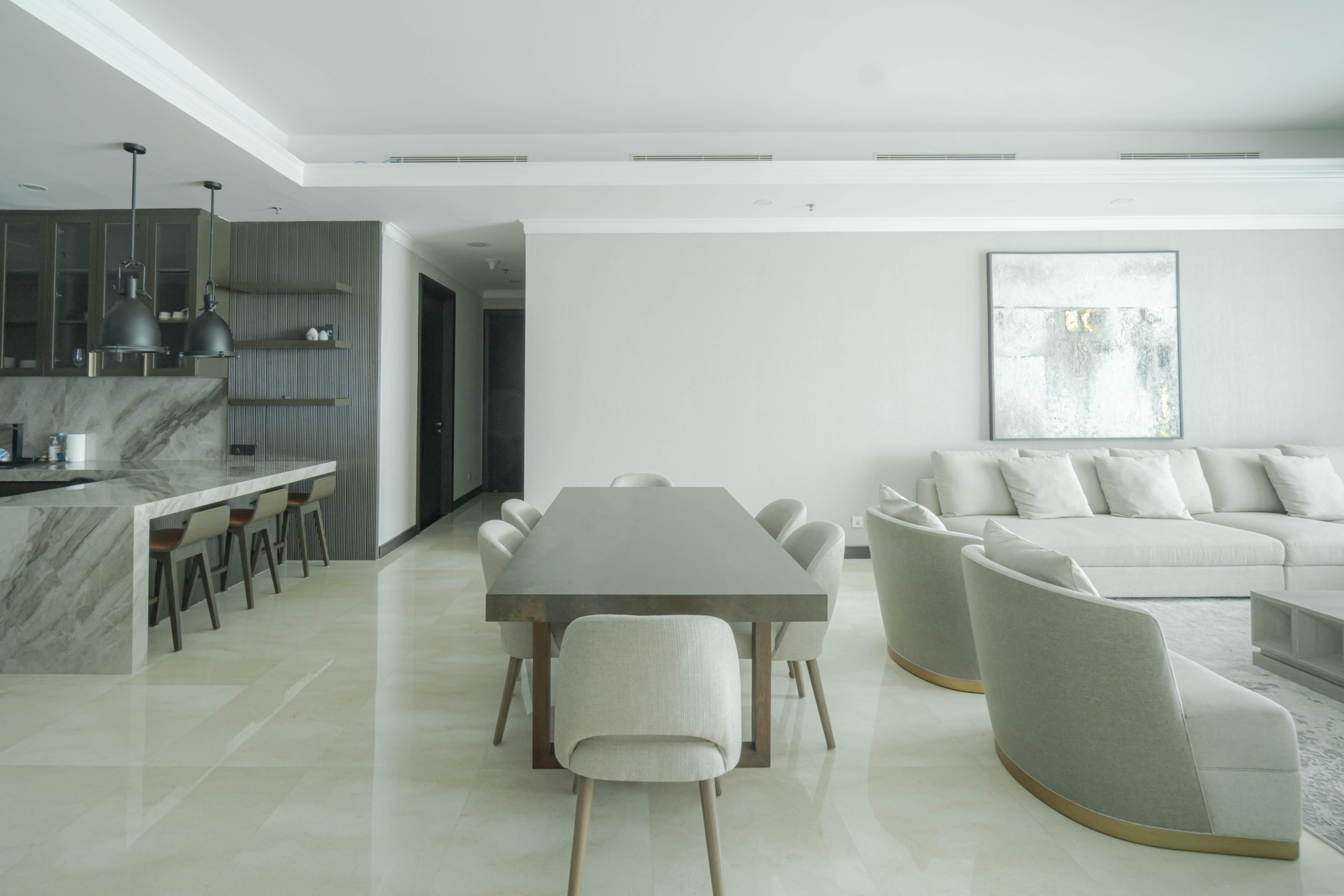 Kempinski Private Residence-3BR-Dining room Super Luxury 3BR Apartment at Kempinski Private Residence
