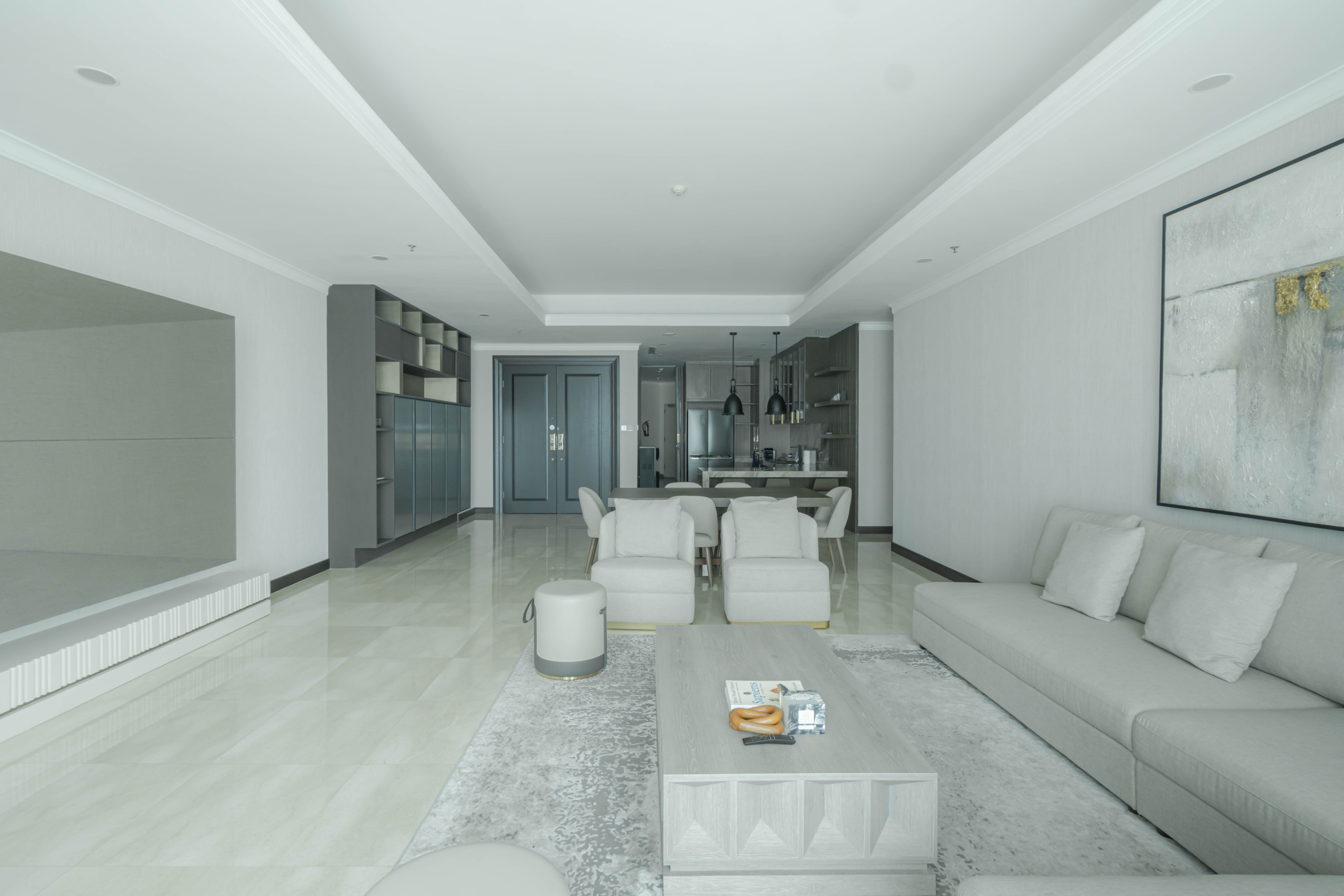 Kempinski Private Residence-3BR-Home furniture Super Luxury 3BR Apartment at Kempinski Private Residence