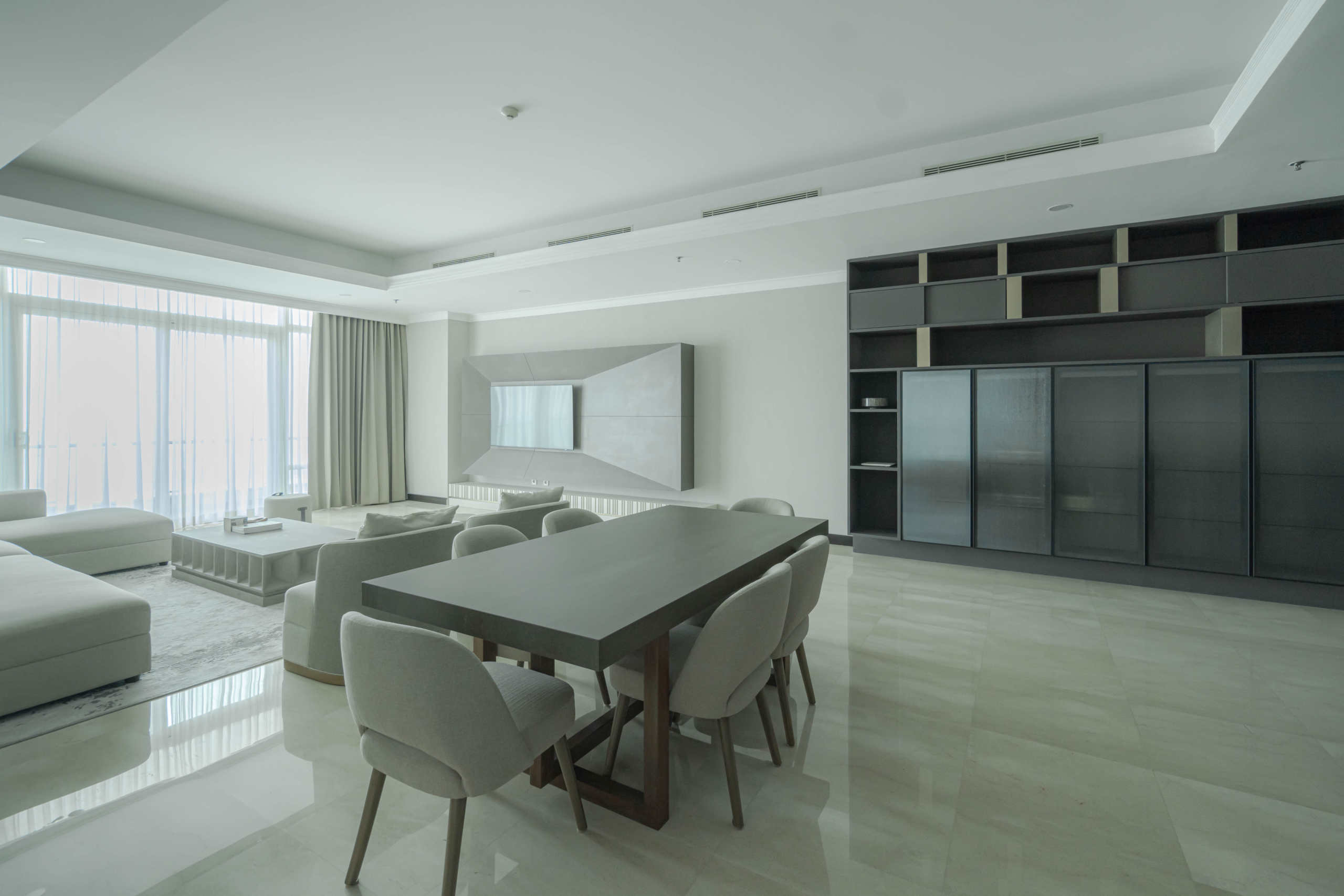 Kempinski Private Residence-3BR-Living room design Super Luxury 3BR Apartment at Kempinski Private Residence