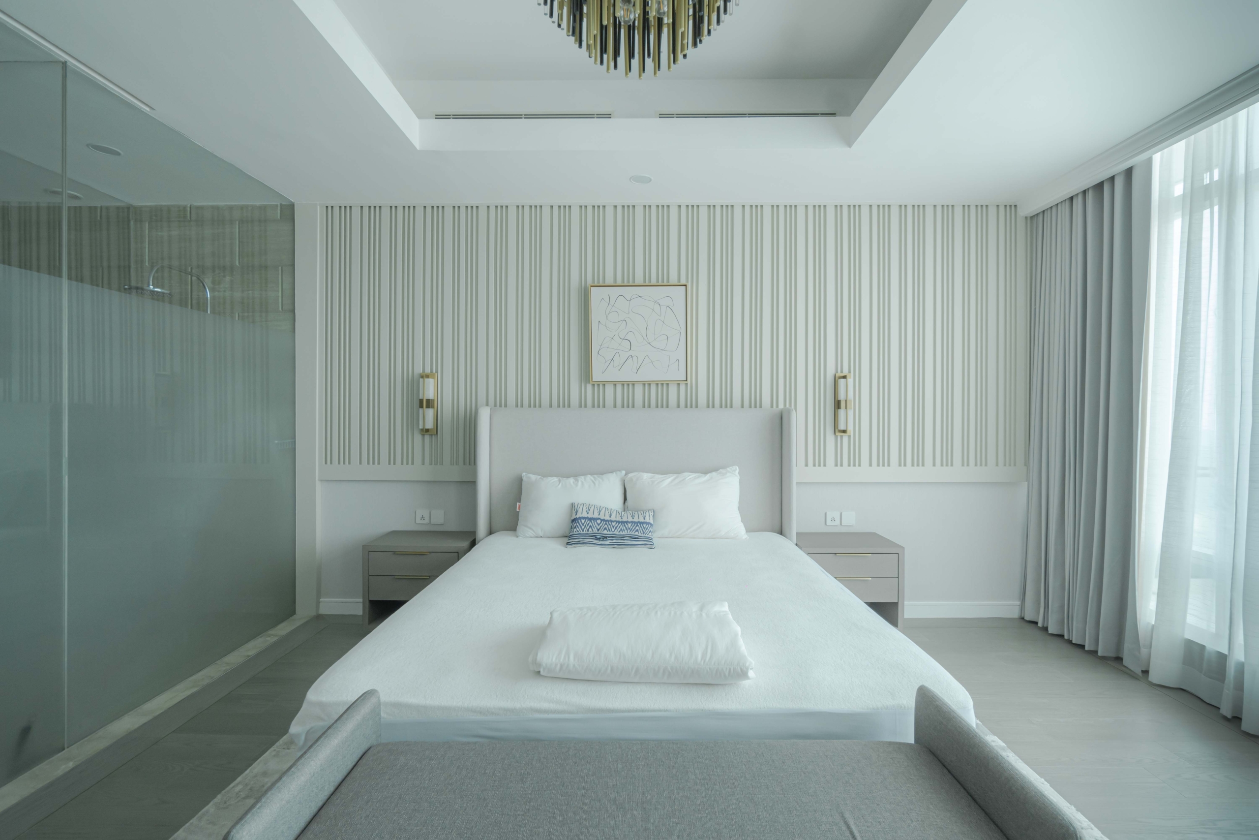 Kempinski Private Residence-3BR-Master bedroom interior Super Luxury 3BR Apartment at Kempinski Private Residence