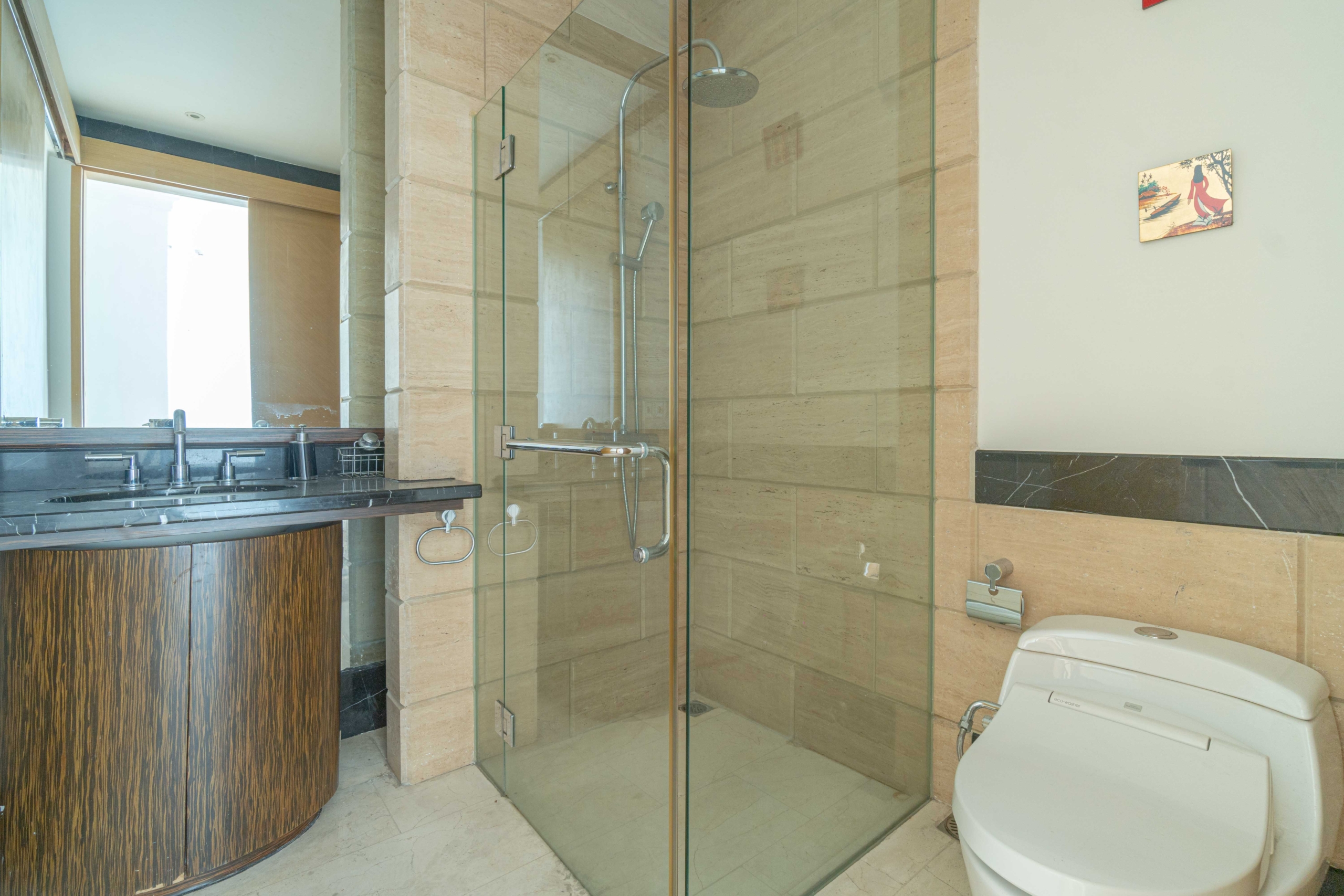 Kempinski Private Residence-4BR-Bathtub shower Kempinski Private Residence – Elegant Four-Bedroom Living with Direct Mall Connectivity