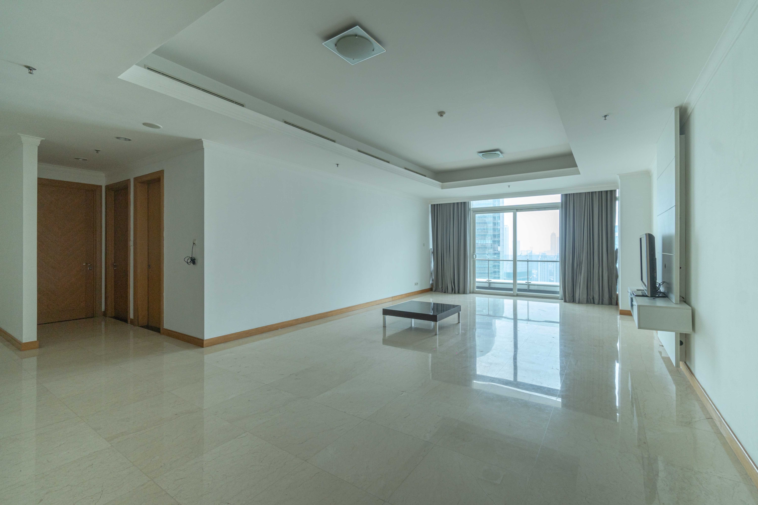 Kempinski Private Residence-4BR-Living area Kempinski Private Residence – Elegant Four-Bedroom Living with Direct Mall Connectivity