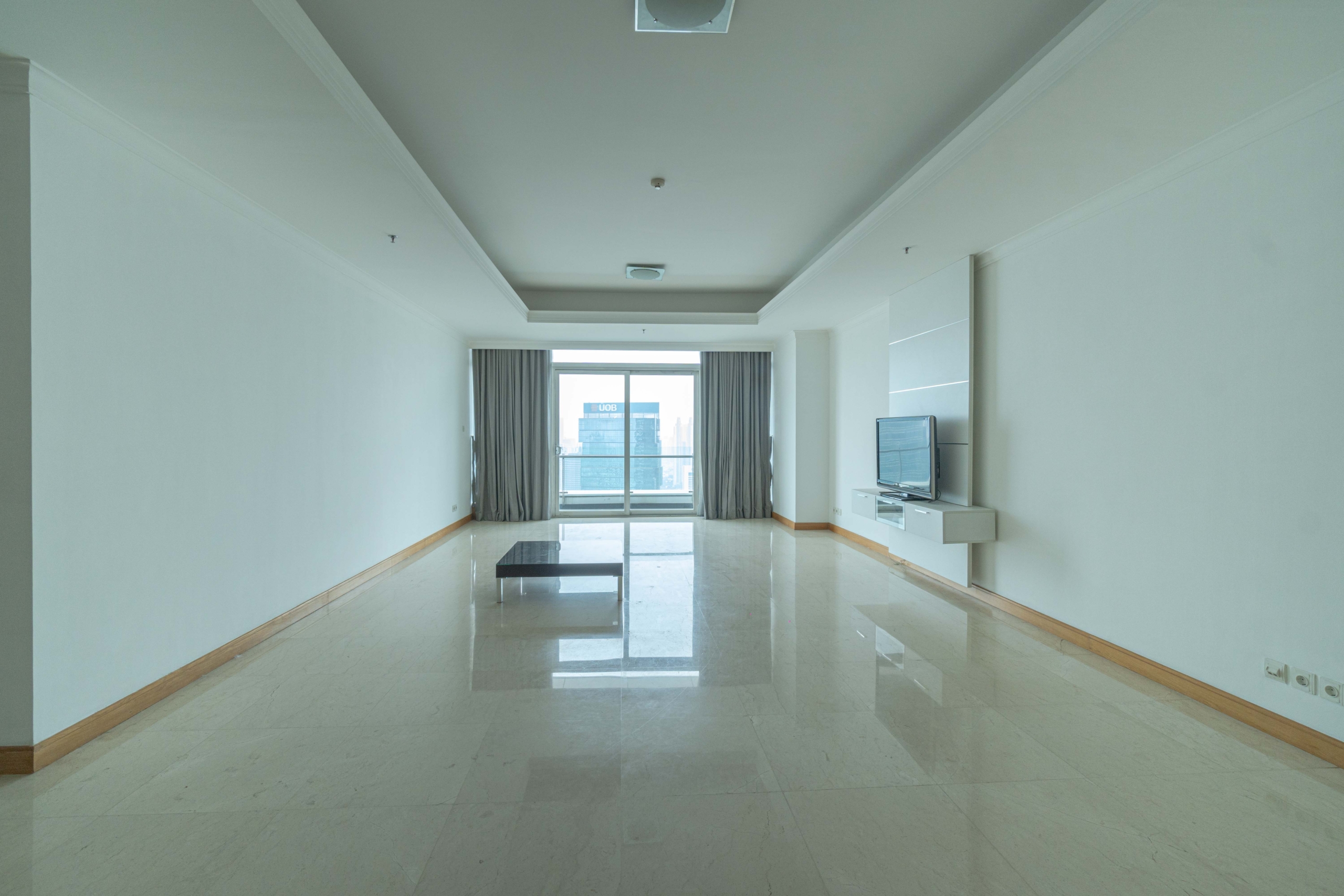 Kempinski Private Residence-4BR-living room Kempinski Private Residence – Elegant Four-Bedroom Living with Direct Mall Connectivity