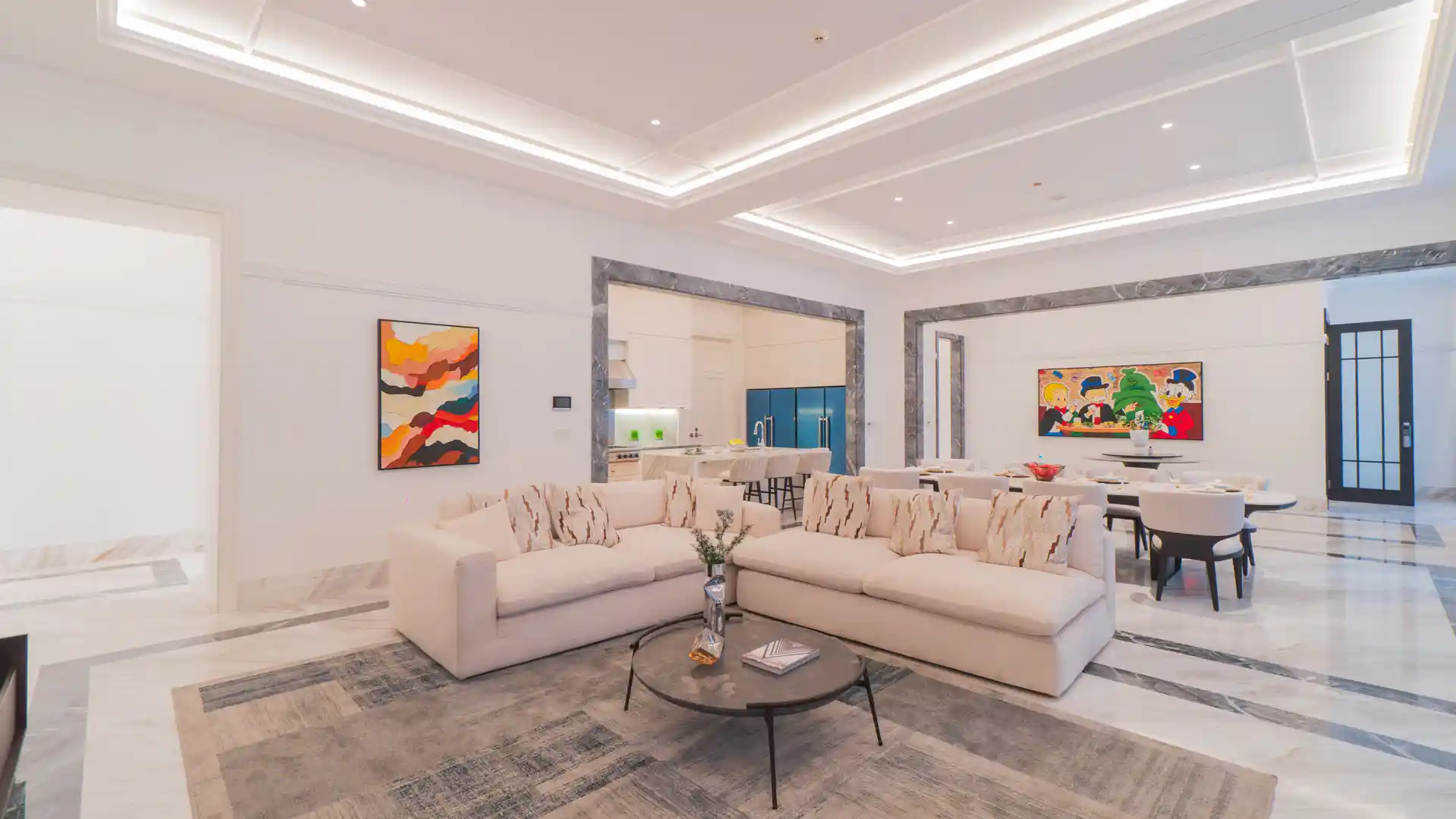 The Mansion — Living