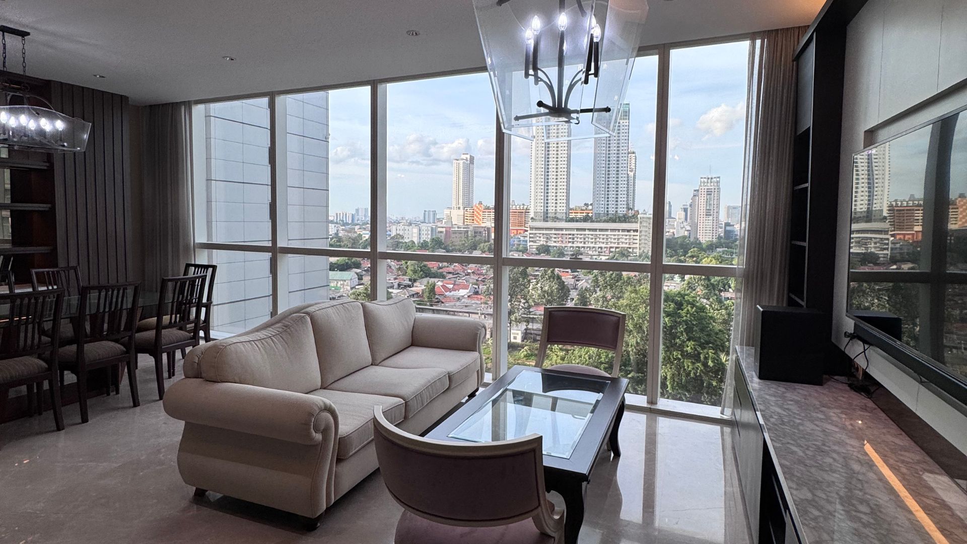 TOWERPRIVE-3BR-LIVING ROOM Casa Domaine 3BR – Refined Urban Family Living in Central Jakarta CBD