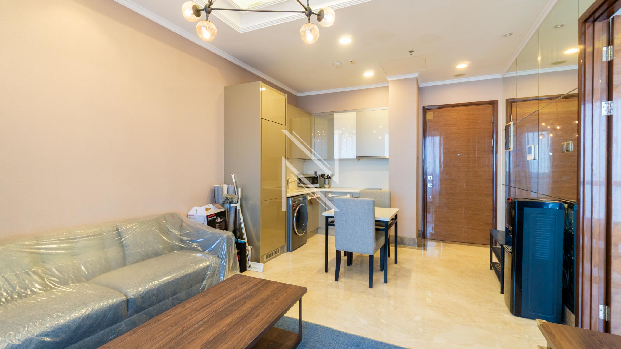 DISTRICT8-1BR-KITCHEN & DINING AREA Refined 1BR Living – District 8