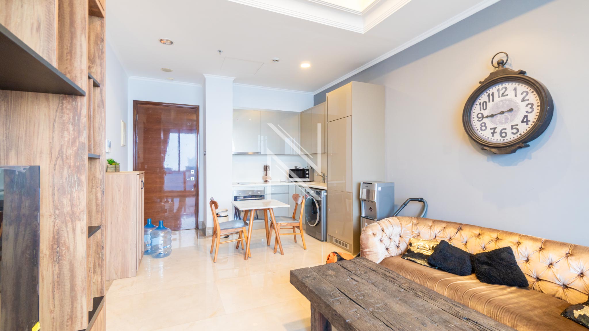 DISTRICT8-1BR-LIVING,DINING & KITCHEN AREA Smart Luxury 1BR Living at District 8