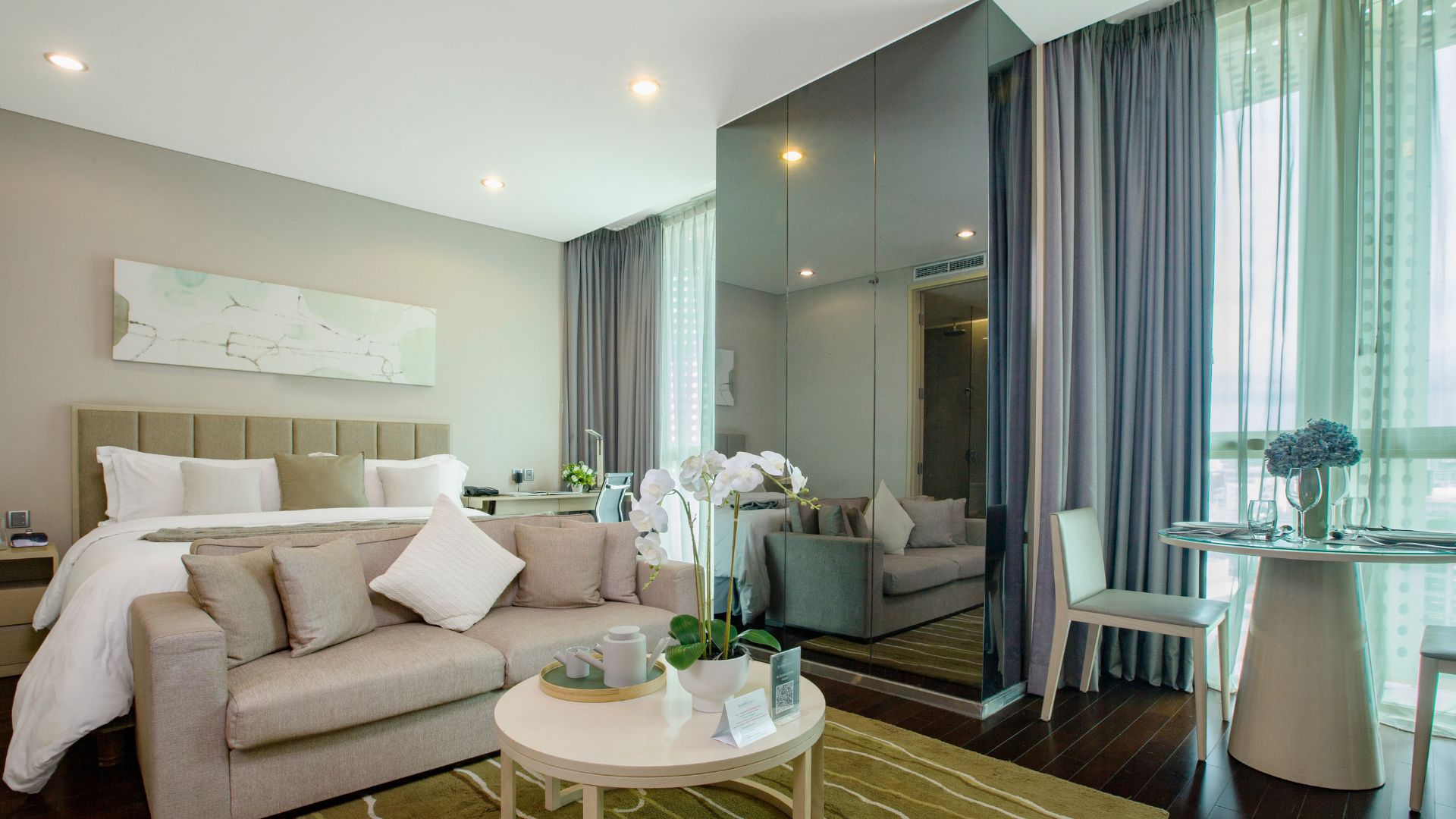 Stylish Studio Living at Fraser Residence