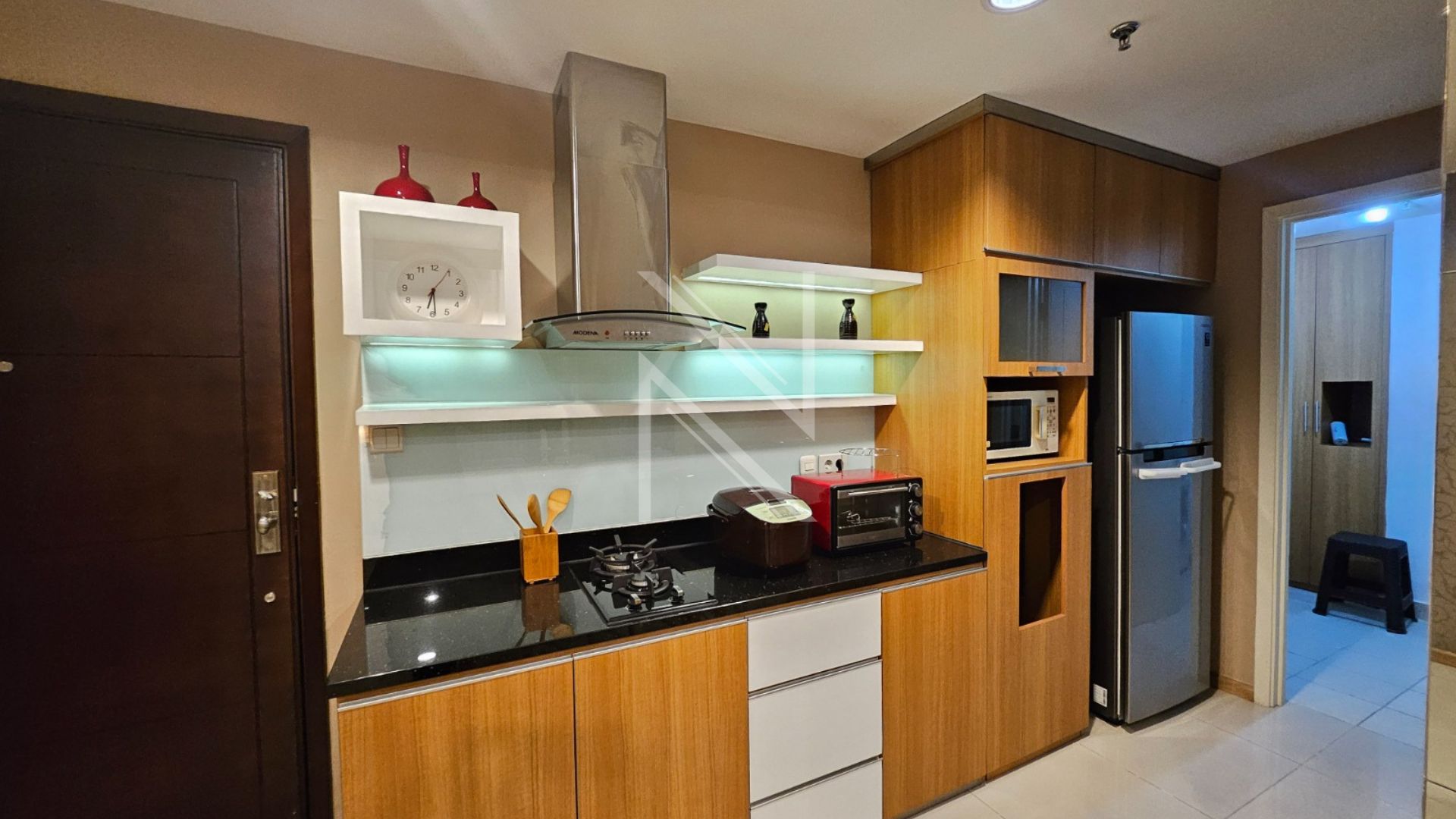 KUNINGAN – NO CSGR057 – KITCHEN-AREA Stylish 2BR Living at Casa Grande Residence