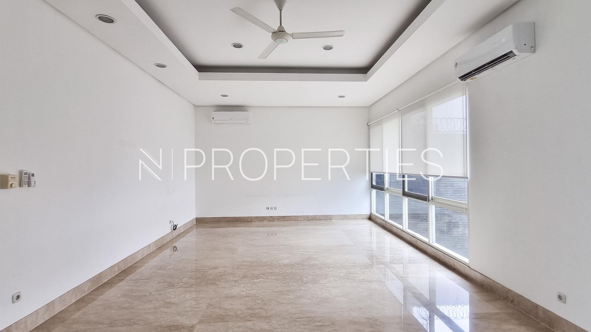 Kencana Permai 5 No.50-4BR-FAMILY AREA ANGLE 1 Modern 4BR Strategic Home in Kemang