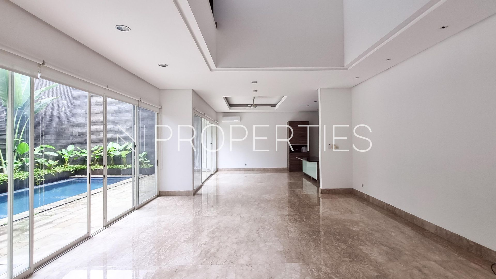 Kencana Permai 5 No.50-4BR-FAMILY AREA OPEN SPACE Modern 4BR Strategic Home in Kemang