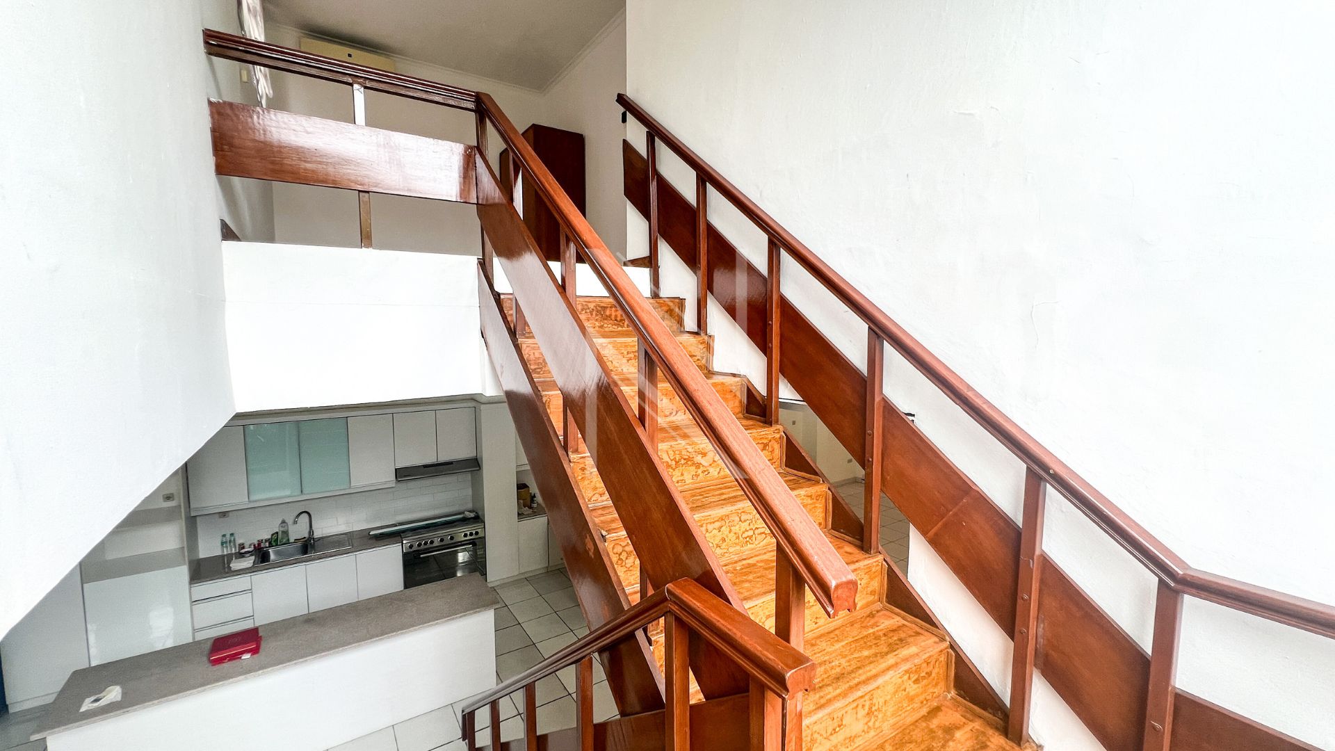 MENTENG – NO MTG036 – STAIRS_KITCHEN-AREA Timeless 3BR Family Home in Prime Menteng