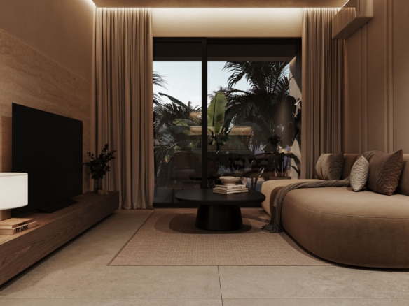 PGD Apartment - Bali - 1BR - LivingArea