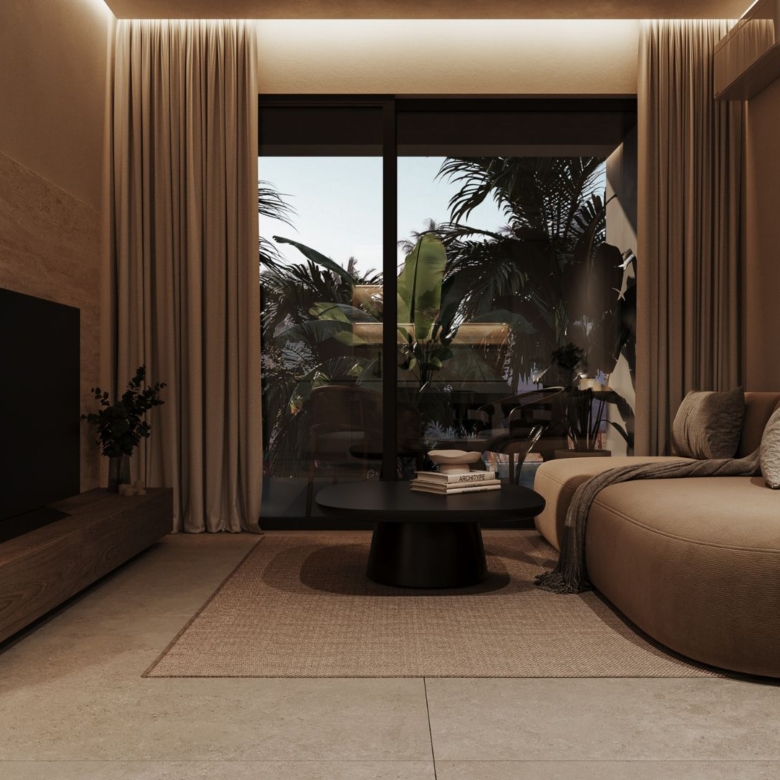 PGD Apartment - Bali - 1BR - LivingArea