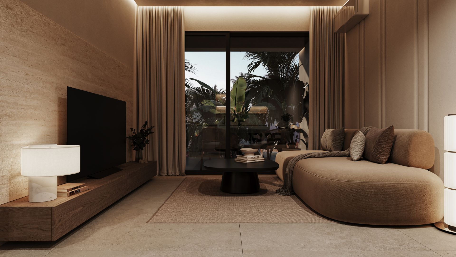PGD Apartment – Bali – 1BR – LivingArea PGD Apartment - Bali - 1BR - LivingArea
