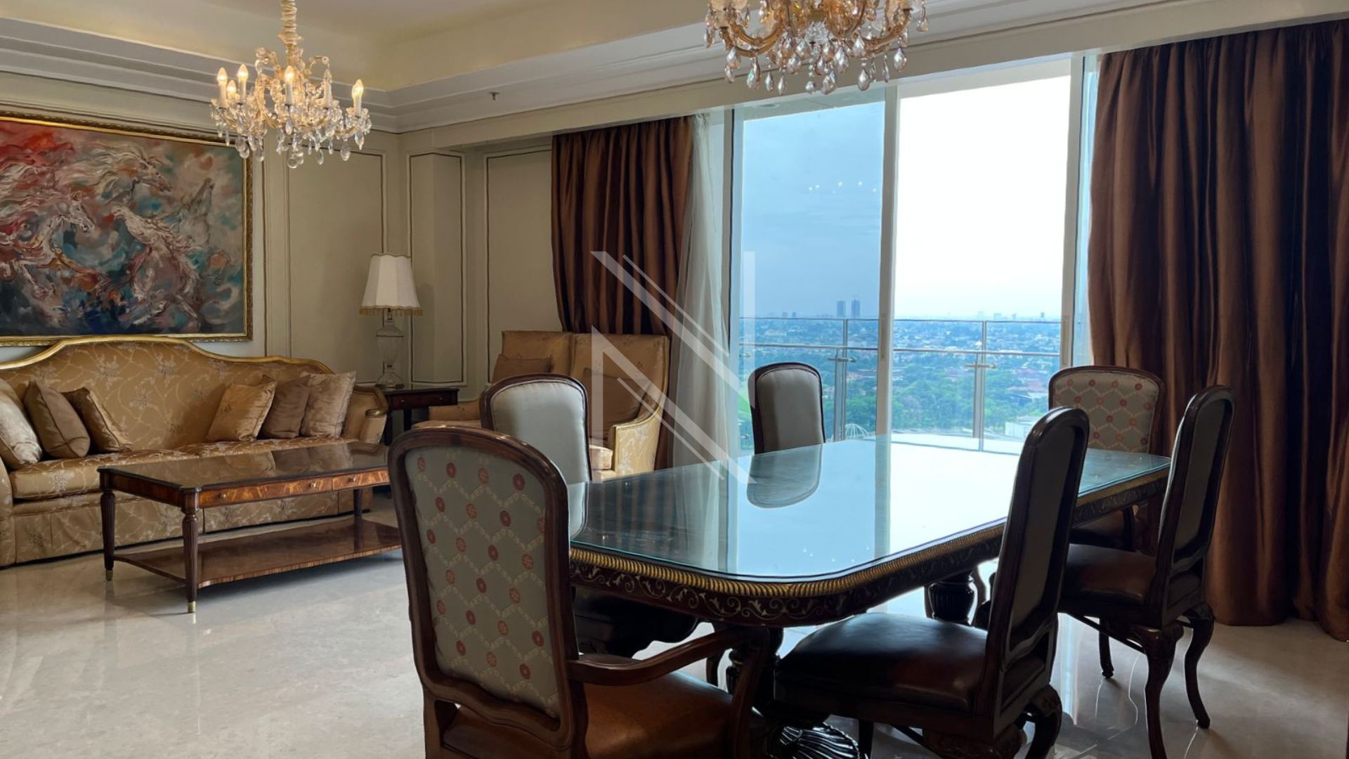 PONDOK INDAH – NO PDRES026 – DINING-AREA_LIVING-ROOM (2) Premium 3BR for Families – Pondok Indah Residence