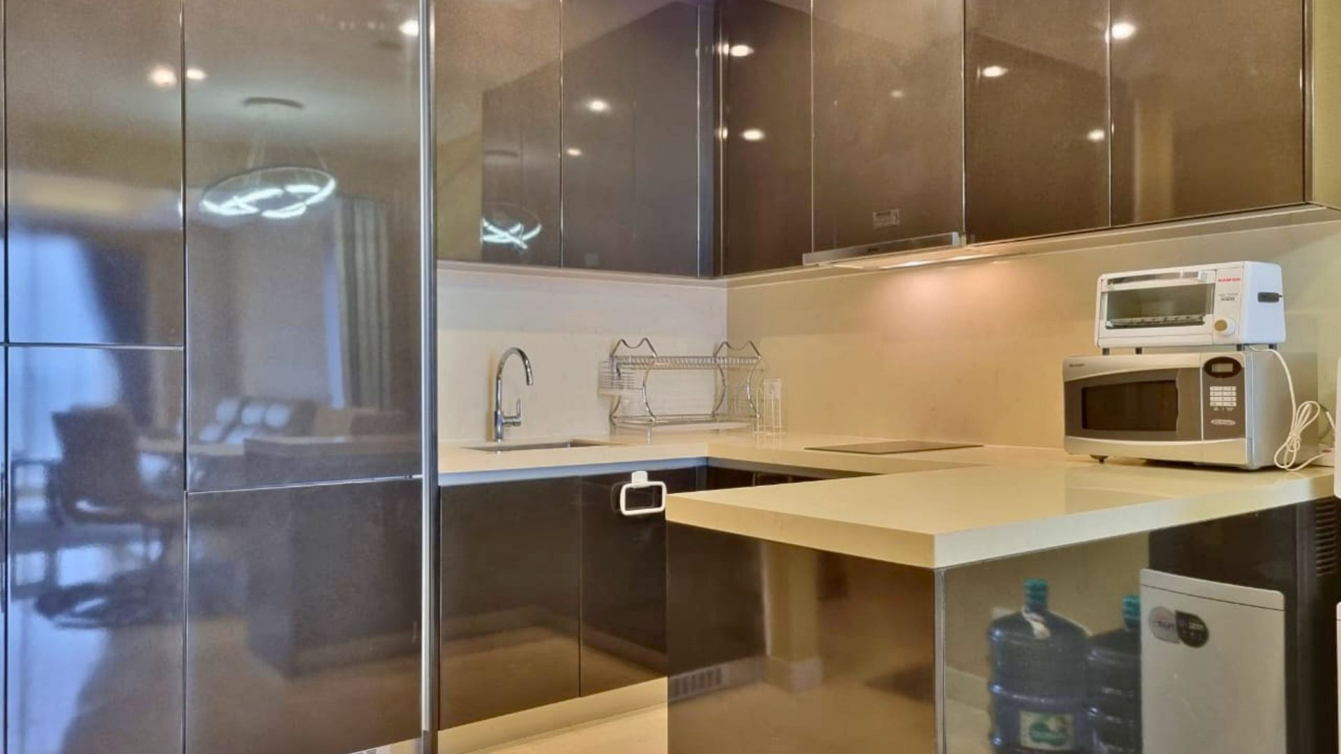 PONDOK INDAH RES – Kitchen Rented Apartment South Jakarta Pondok Indah – Efficient 1BR Living Stay in Pondok Indah Residence