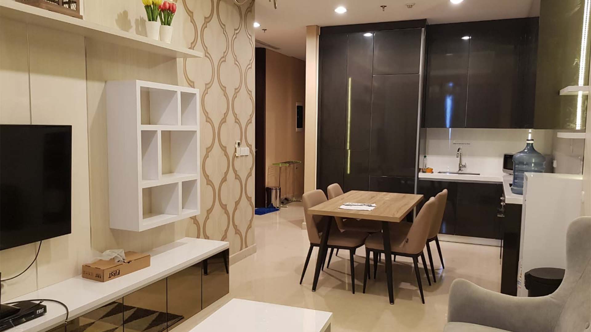PONDOK INDAH RESIDENCE-1BR-LIVING & DINING AREA Compact 1BR in Pondok Indah Residence